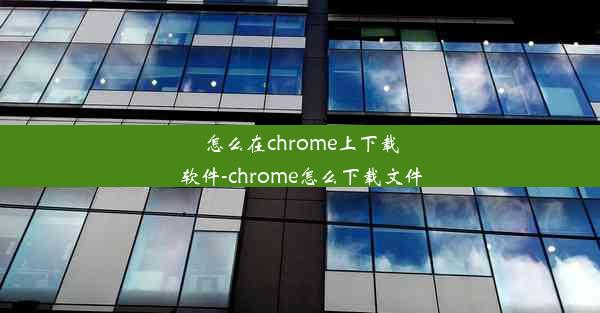 怎么在chrome上下载软件-chrome怎么下载文件