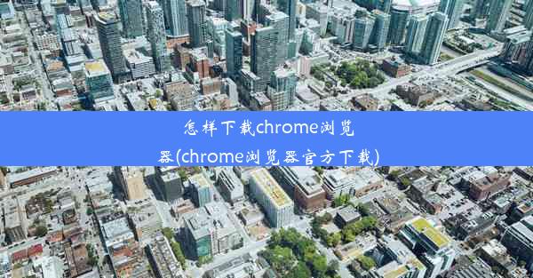 怎样下载chrome浏览器(chrome浏览器官方下载)