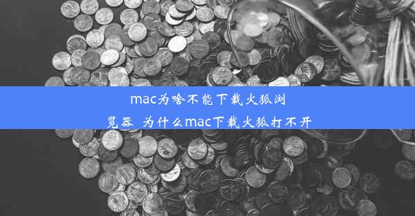 mac为啥不能下载火狐浏览器_为什么mac下载火狐打不开