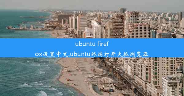 ubuntu firefox设置中文,ubuntu终端打开火狐浏览器