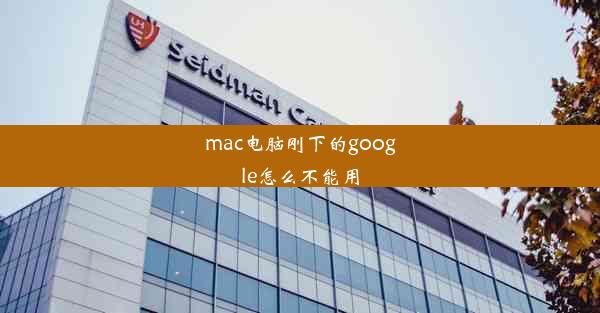 mac电脑刚下的google怎么不能用