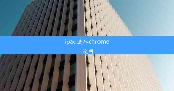 ipad进入chrome没网