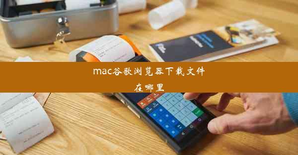 mac谷歌浏览器下载文件在哪里