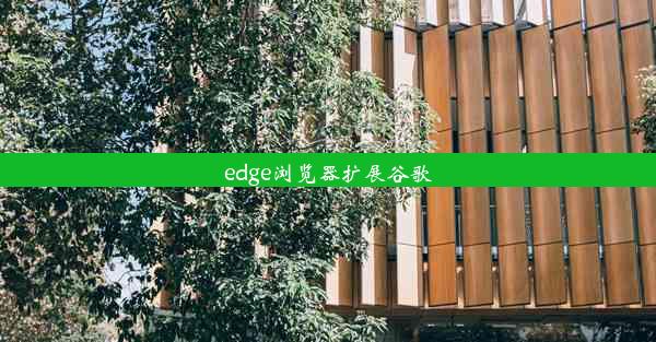 edge浏览器扩展谷歌