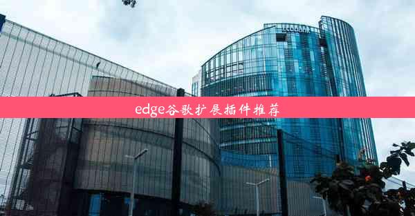 edge谷歌扩展插件推荐