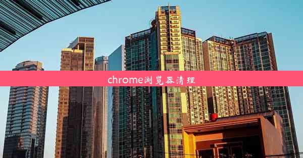 chrome浏览器清理