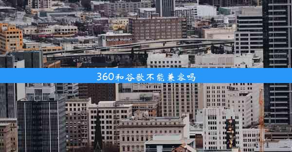 360和谷歌不能兼容吗