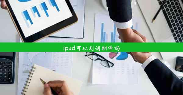 ipad可以划词翻译吗