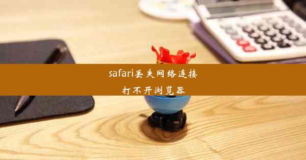 safari丢失网络连接打不开浏览器