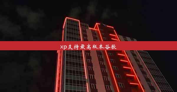 xp支持最高版本谷歌