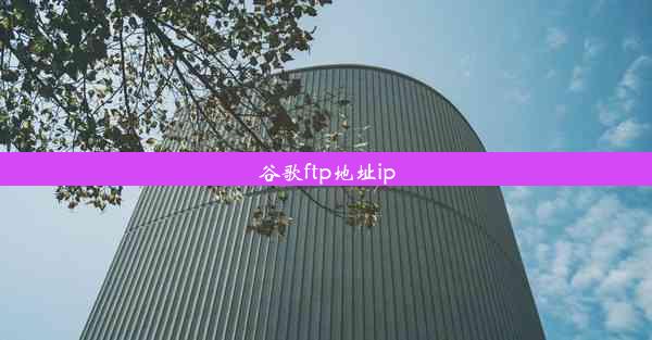 谷歌ftp地址ip