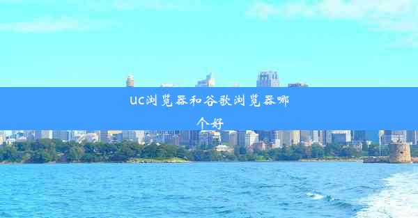 uc浏览器和谷歌浏览器哪个好