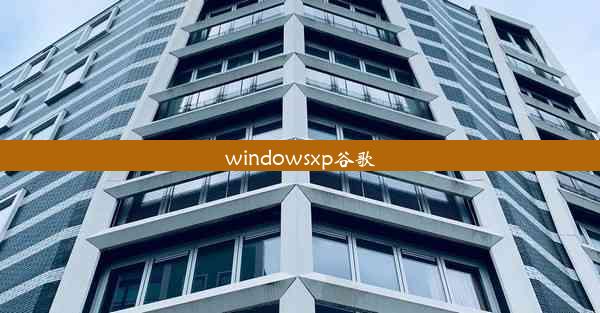 windowsxp谷歌