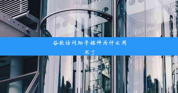 谷歌访问助手插件为什么用不了