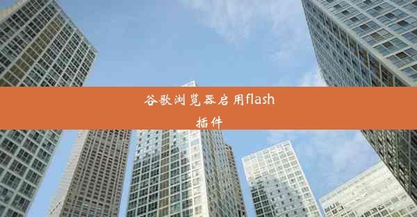 谷歌浏览器启用flash插件