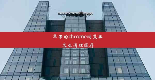 苹果的chrome浏览器怎么清理缓存