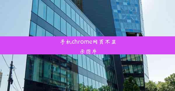 手机chrome网页不显示图片