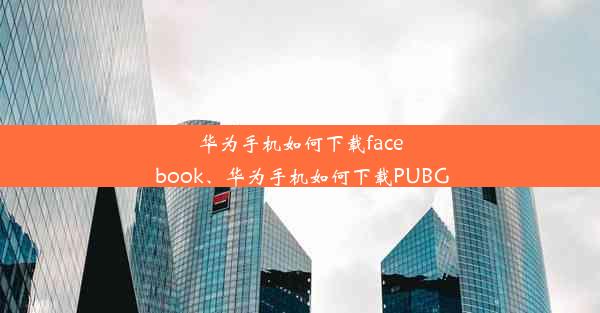 华为手机如何下载face book、华为手机如何下载PUBG