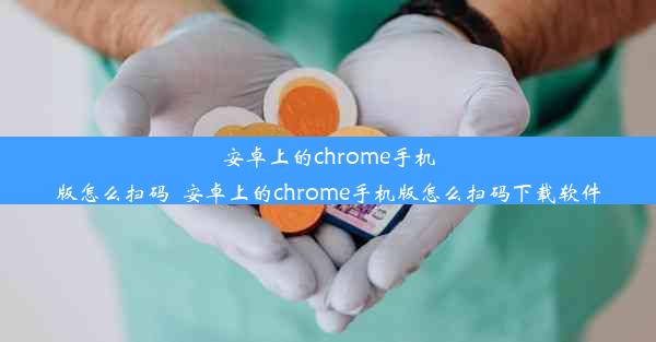 安卓上的chrome手机版怎么扫码_安卓上的chrome手机版怎么扫码下载软件