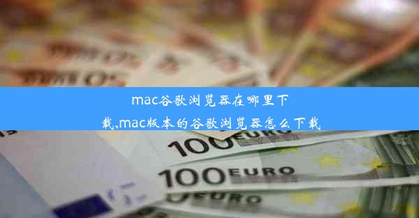 mac谷歌浏览器在哪里下载,mac版本的谷歌浏览器怎么下载