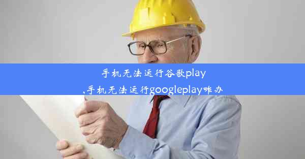 手机无法运行谷歌play,手机无法运行googleplay咋办