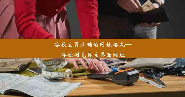 谷歌主页正确的网址格式—谷歌浏览器主界面网址