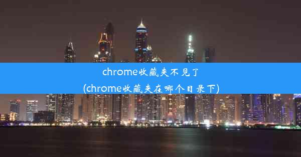 chrome收藏夹不见了(chrome收藏夹在哪个目录下)