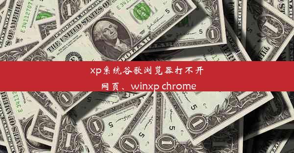 xp系统谷歌浏览器打不开网页、winxp chrome