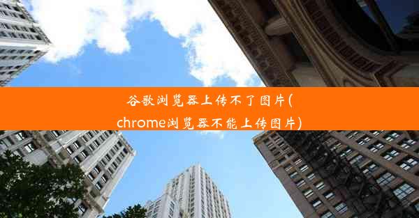 谷歌浏览器上传不了图片(chrome浏览器不能上传图片)