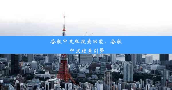 谷歌中文版搜索功能、谷歌中文搜索引擎