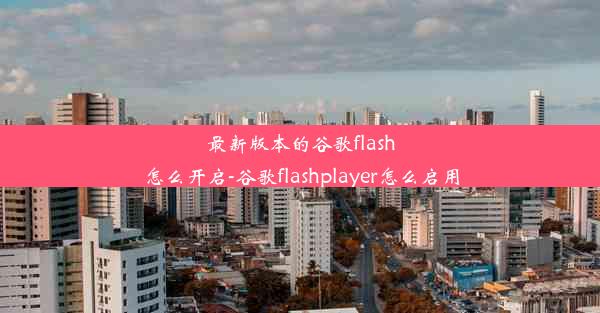 最新版本的谷歌flash怎么开启-谷歌flashplayer怎么启用