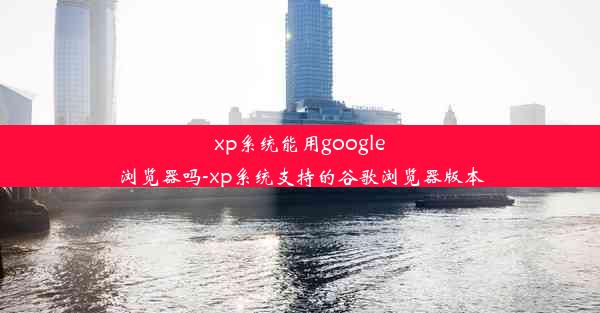 xp系统能用google浏览器吗-xp系统支持的谷歌浏览器版本